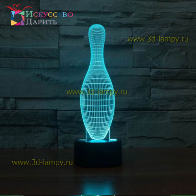 3D Лампа - Кегля