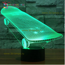 3D Лампа - Скейт