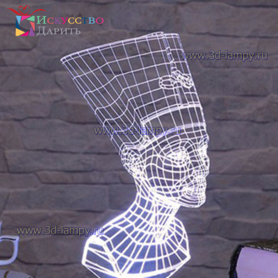 3D Лампа - Египтянин