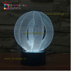 3D Лампа - Абстракция 12