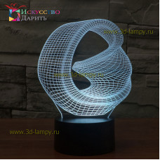 3D Лампа - Абстракция 34