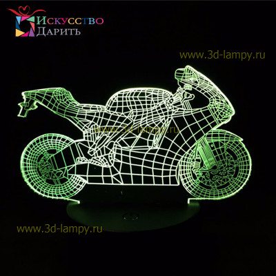 3D Лампа - Ducati 1098S (дукати)