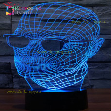 3D Лампа - Человек Невидимка