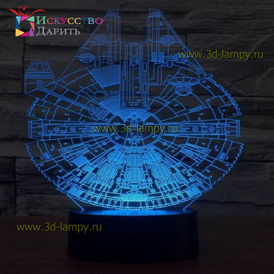 3D Лампа - Звездные войны 2