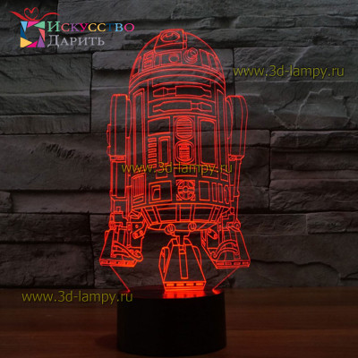 3D Лампа - Звездные войны 3