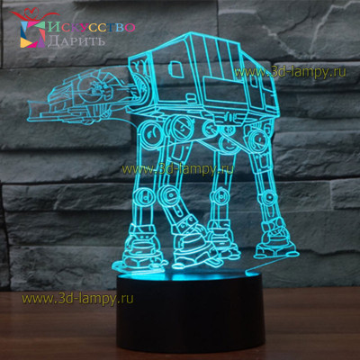 3D Лампа - Звездные войны 4