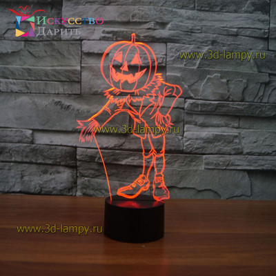 3D Лампа - Хэллоуин