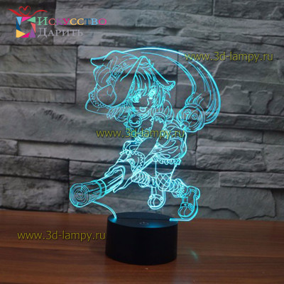 3D Лампа - Магия