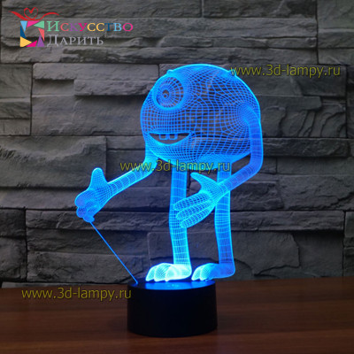 3D Лампа - Майк Вазовский