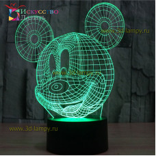 3D Лампа - Микки