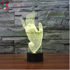3D Лампа - Рука