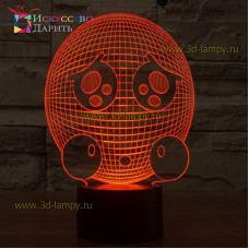 3D Лампа - Просящий смайл