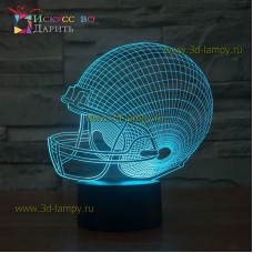 3D Лампа - Шлем 2
