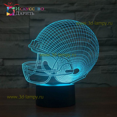 3D Лампа - Шлем 2
