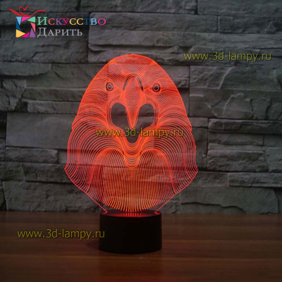 3D Лампа - Орел
