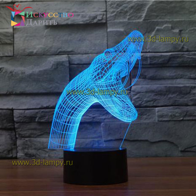 3D Лампа - Питон