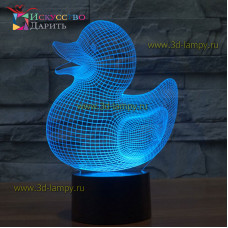 3D Лампа - Уточка