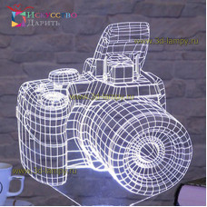 3D Лампа - Фотоаппарат 2