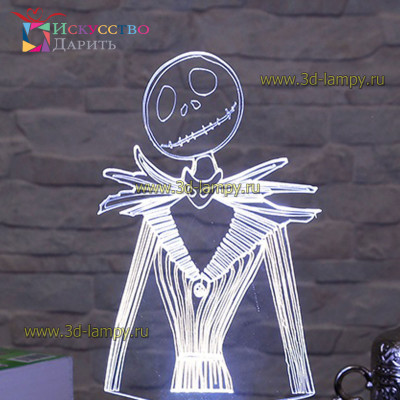 3D Лампа - Женское пугало (Чучело)