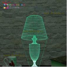 3D Лампа - Настольная лампа