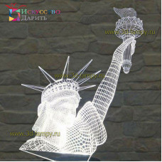 3D Лампа - Статуя свободы Нью-Йорк (New York)