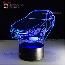 3D Лампа -  Mercedes Benz C63 AMG (Мерседес Бенц ) 