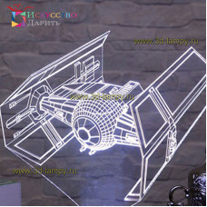 3D Лампа - Корабль Империи (Звездные войны)