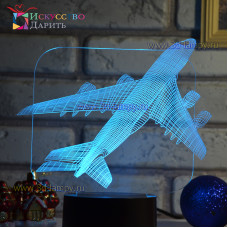 3D Лампа - Самолет 2