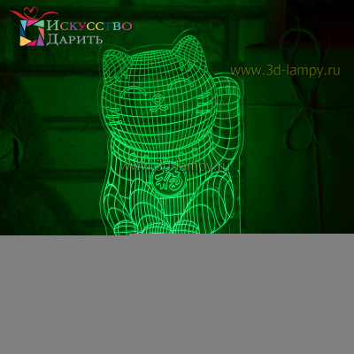3D Лампа - Индивидуальный дизайн (НЕКО)