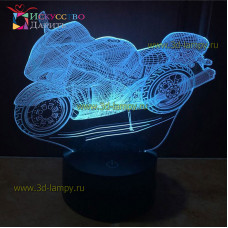 3D Лампа - Спортбайк